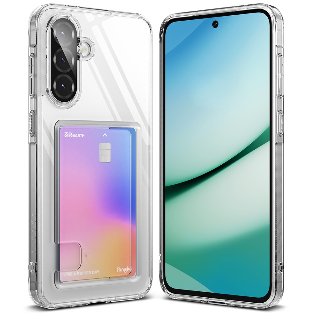 Fusion Card Case Samsung Galaxy A56 Clear