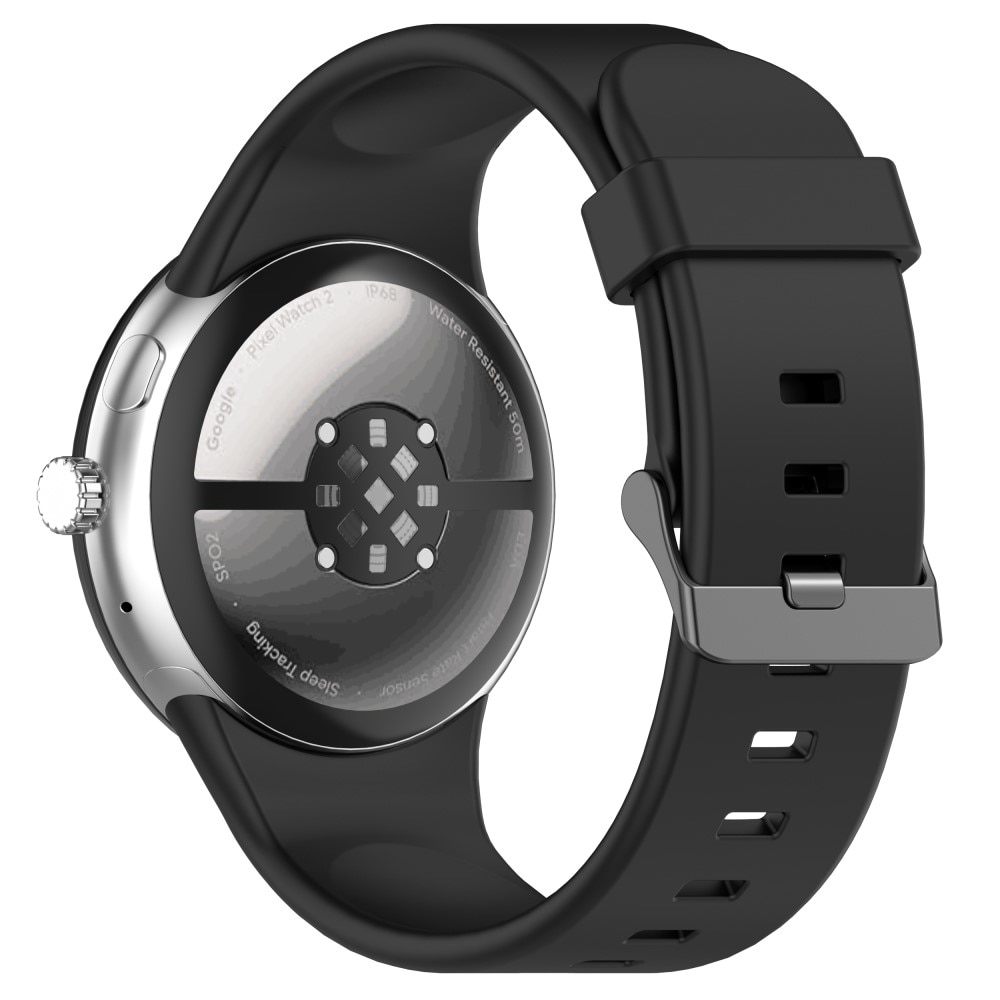 Google Pixel Watch 3 45mm Armband aus Silikon Grau