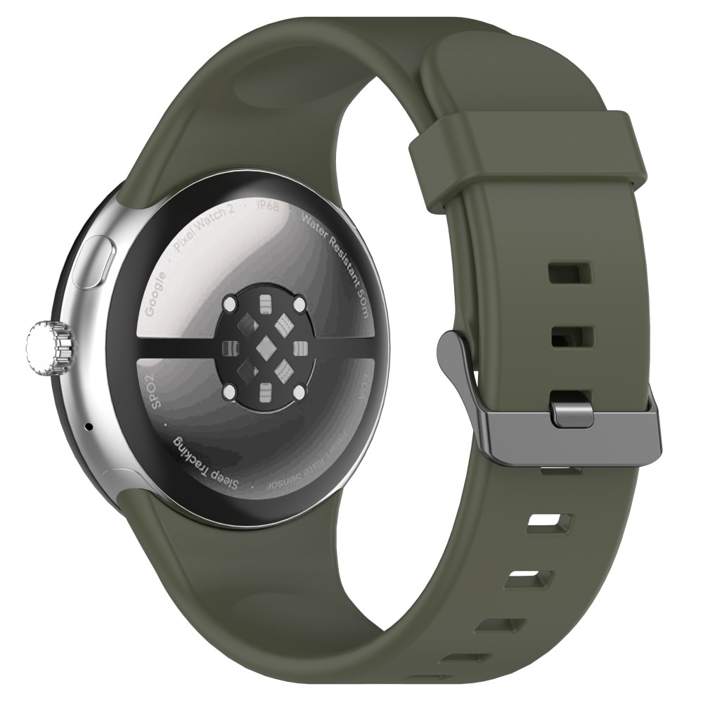 Google Pixel Watch 3 45mm Armband aus Silikon Grün