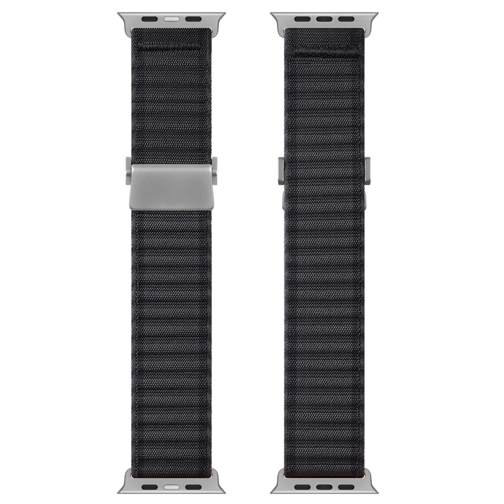 Apple Watch Series 1-3 42mm Active Nylon Armband grau