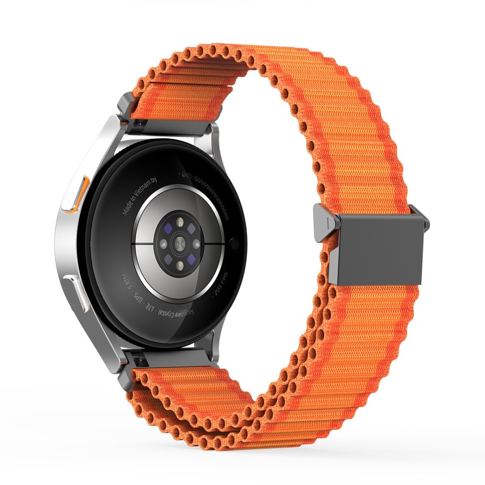 Samsung Galaxy Watch 7 44mm Active Nylon Armband orange