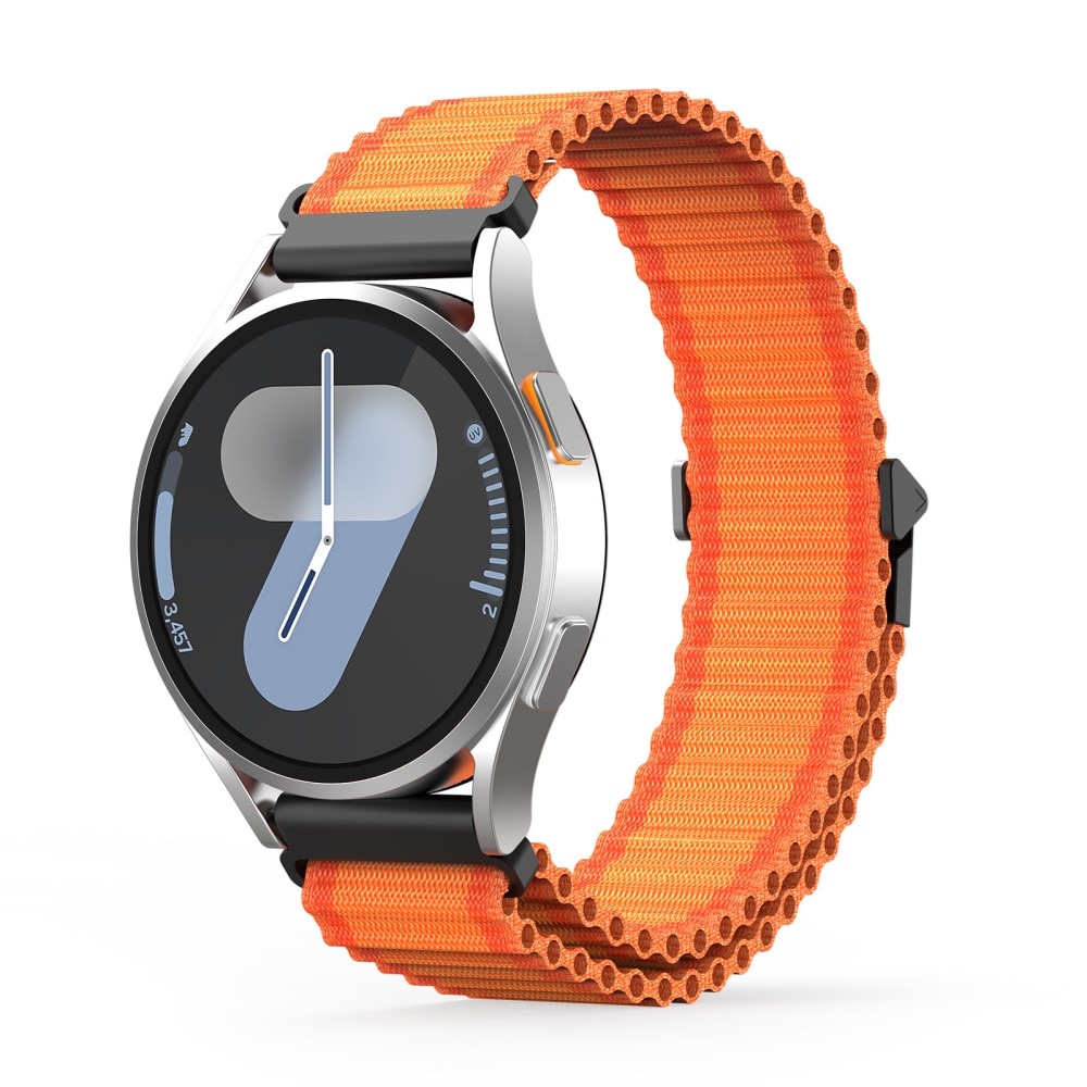 Samsung Galaxy Watch 7 40mm Active Nylon Armband orange