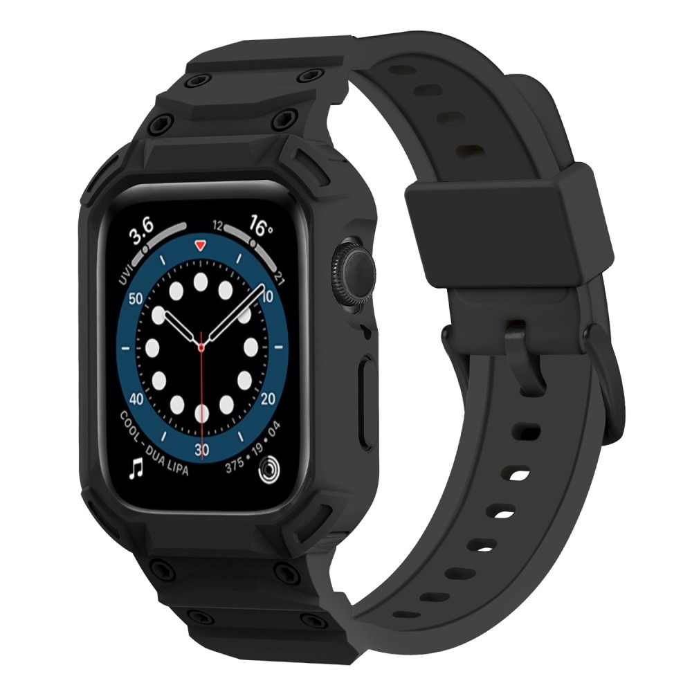 Apple Watch Series 10 46mm Adventure Hülle + Armband schwarz