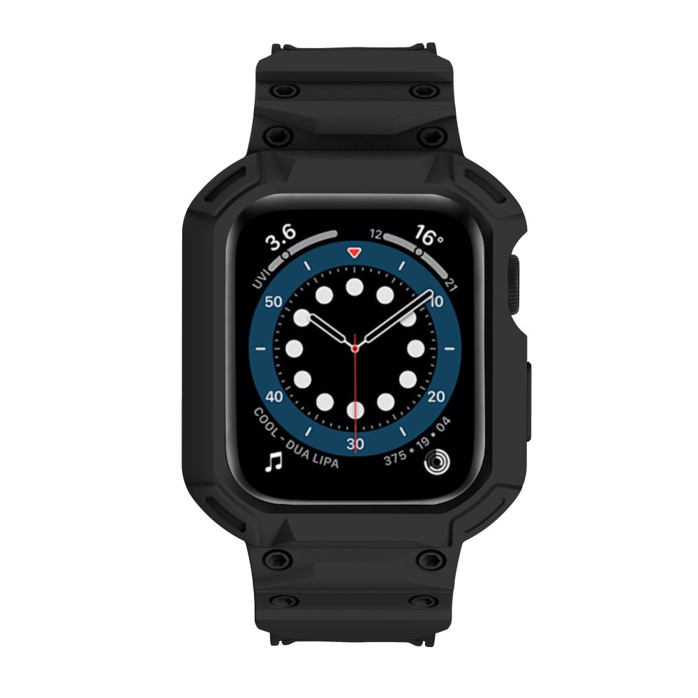 Apple Watch Series 10 46mm Adventure Hülle + Armband schwarz