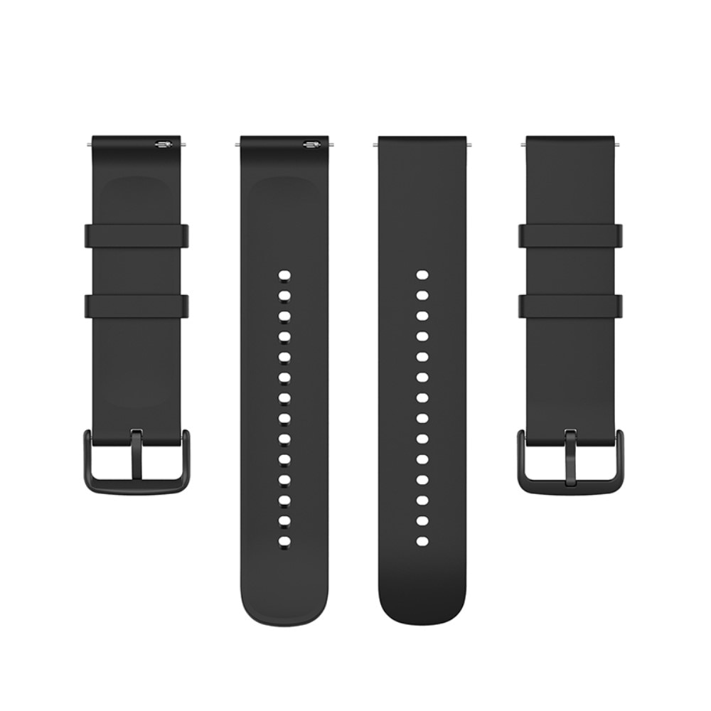 Polar Grit X Pro Armband aus Silikon, schwarz