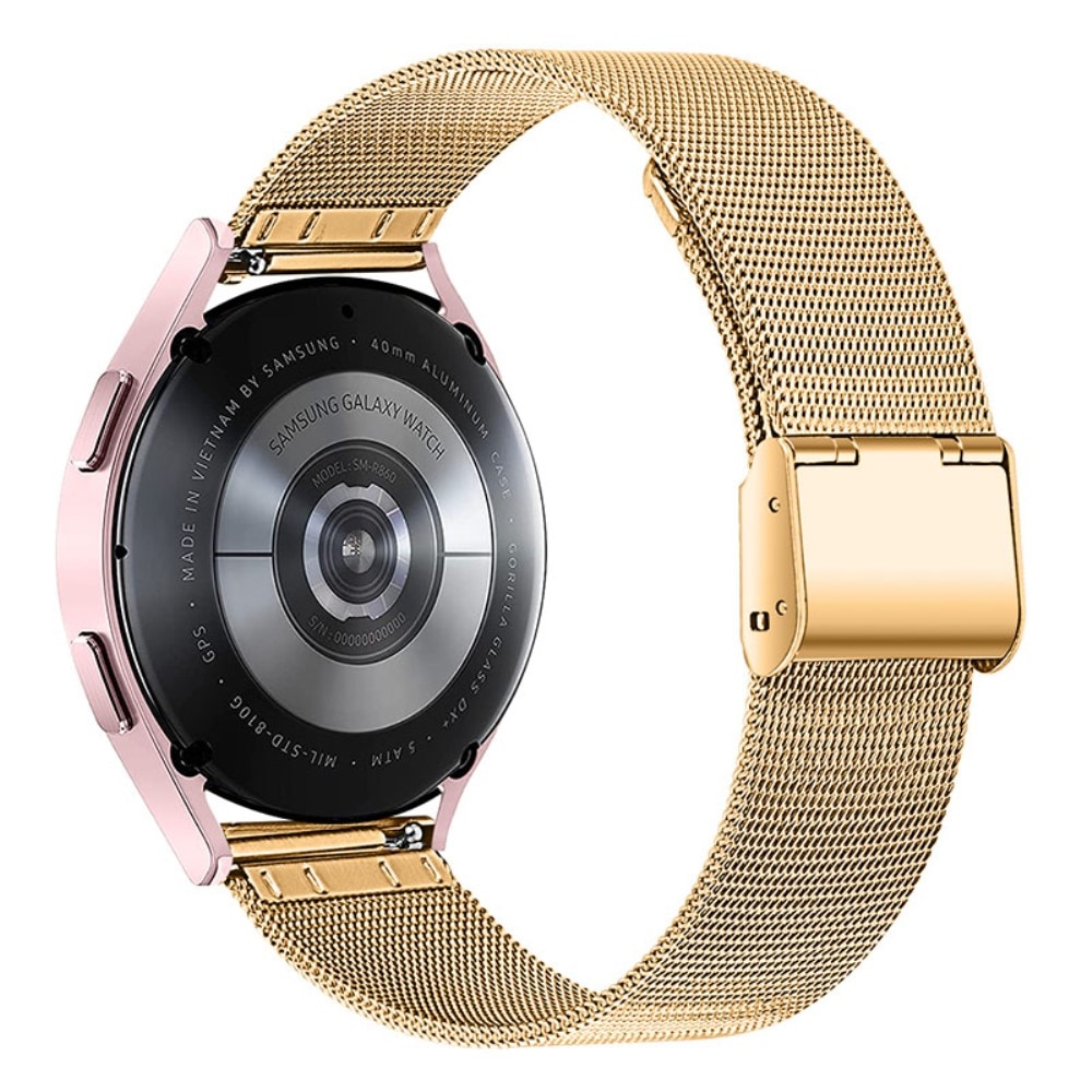 Mesh-Armband, Withings 2 gold 42mm ScanWatch