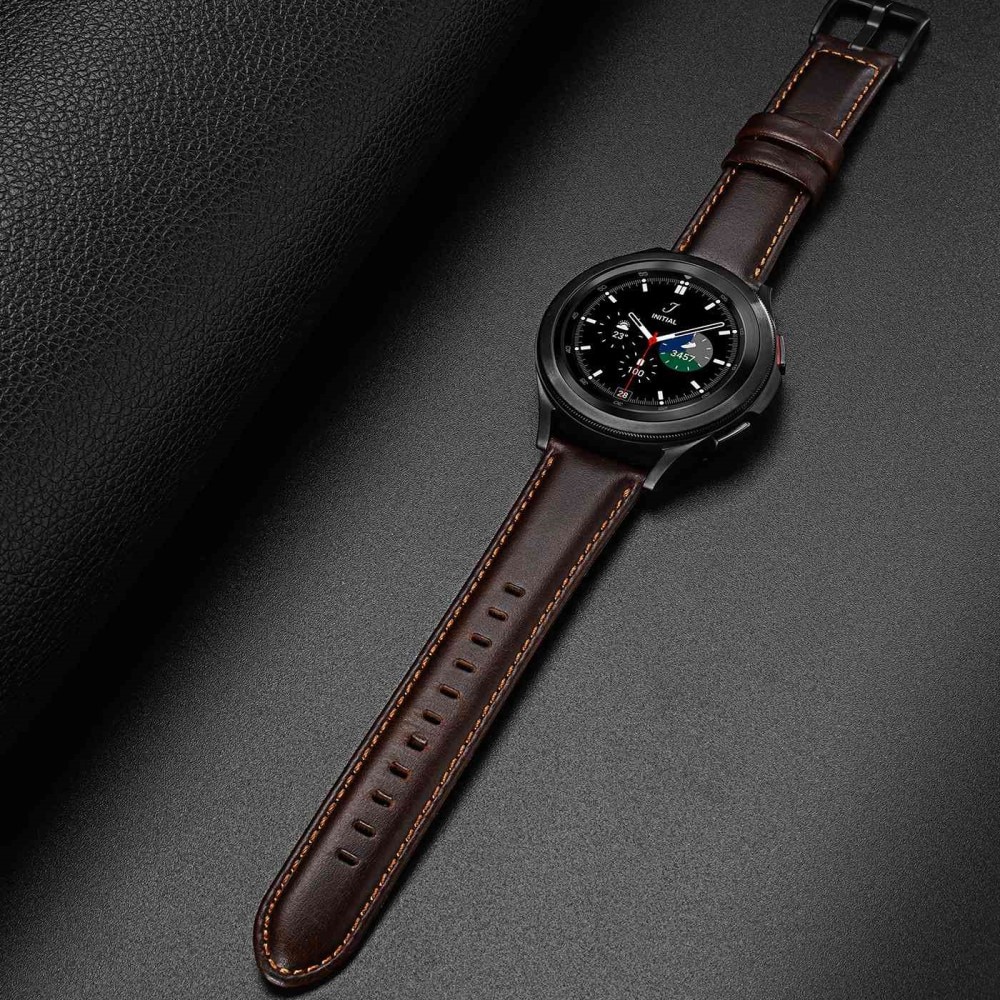 Leather Armband Samsung Galaxy Watch 6 40mm Brown