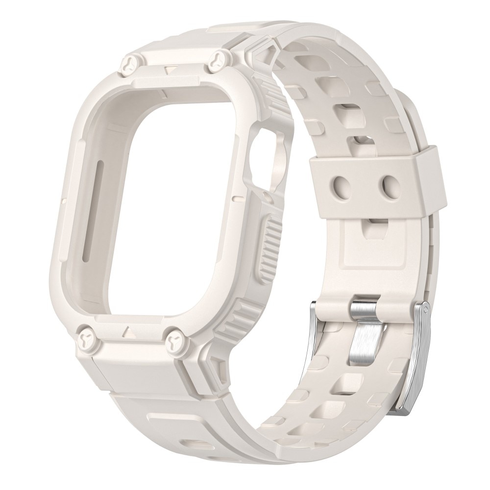 Apple Watch 45mm Series 9 Adventure Hülle + Armband beige