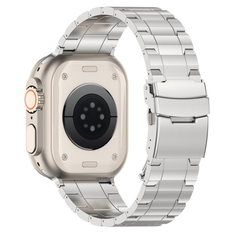 Elevate Armband aus Titan Apple Watch 42mm silber