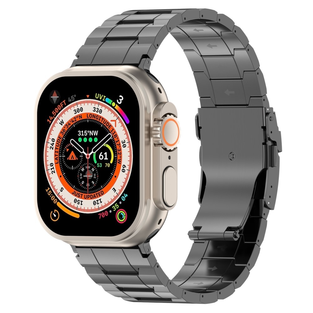 Elevate Armband aus Titan Apple Watch 40mm grau