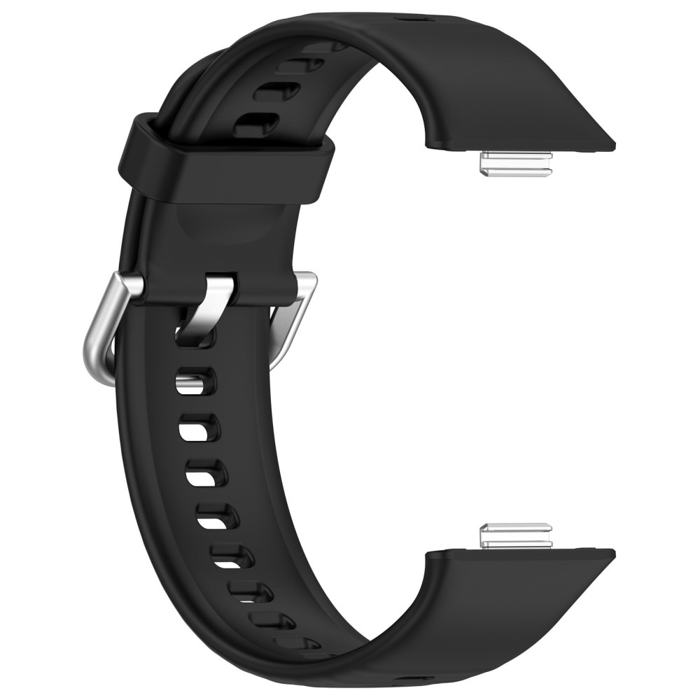 Huawei Watch Fit 3 Armband aus Silikon schwarz
