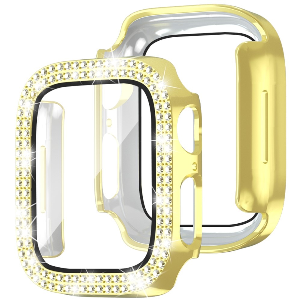 Full Cover Case Rhinestone Apple Watch Series 4-6 44mm gold