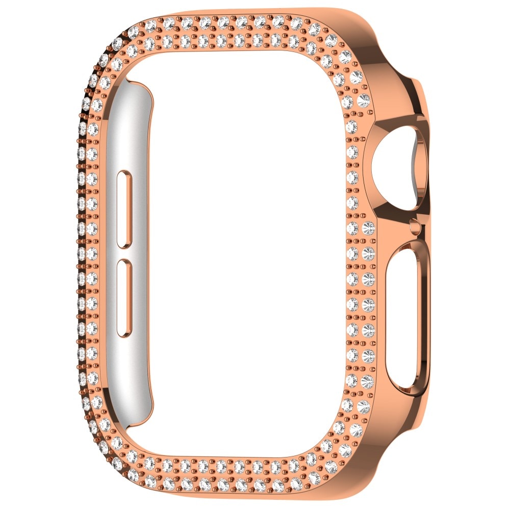 Apple Watch Series 10 42mm Rhinestone Hardcover roségold