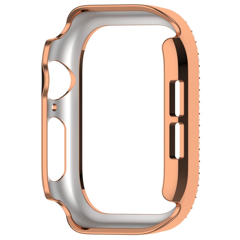 Apple Watch Series 10 42mm Rhinestone Hardcover roségold