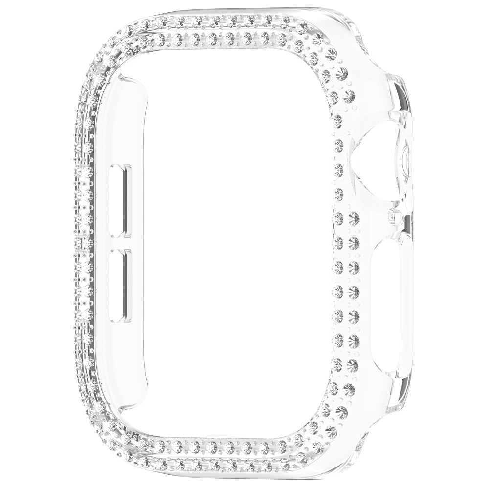 Apple Watch Series 10 42mm Rhinestone Hardcover durchsichtig