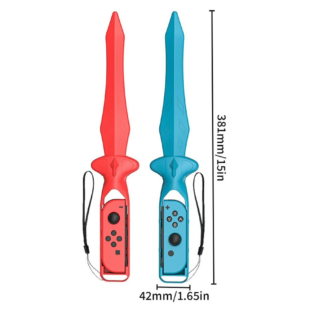 Joy-Con Schwert für Nintendo Switch blau/rot