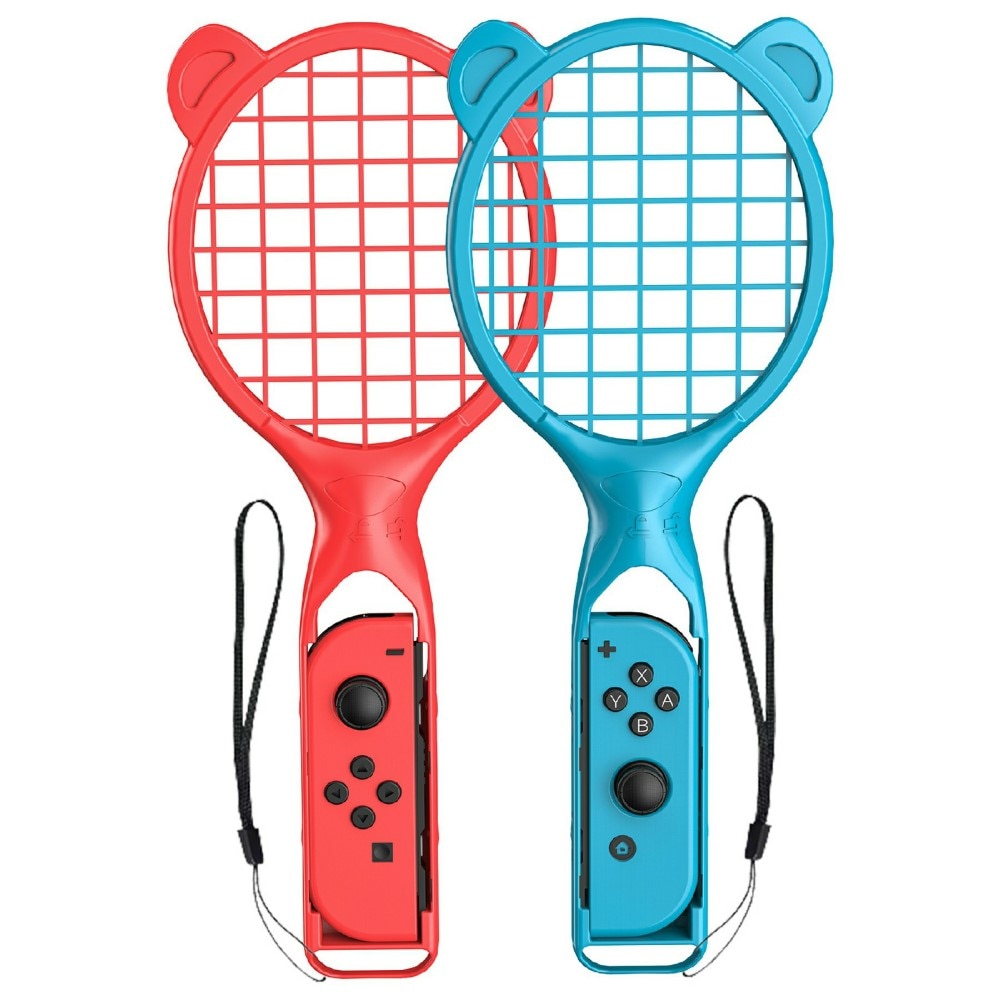 Joy-Con Tennisschläger für Nintendo Switch blau/rot