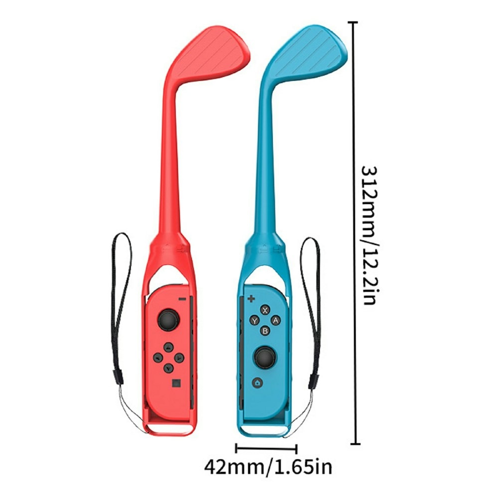 Joy-Con Golfschläger für Nintendo Switch blau/rot