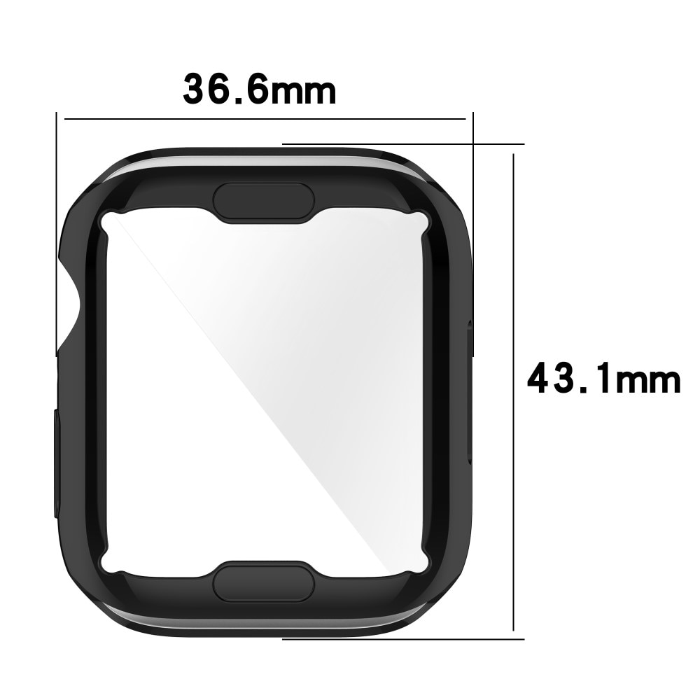 Apple Watch Series 7 41mm Full Protection Case schwarz