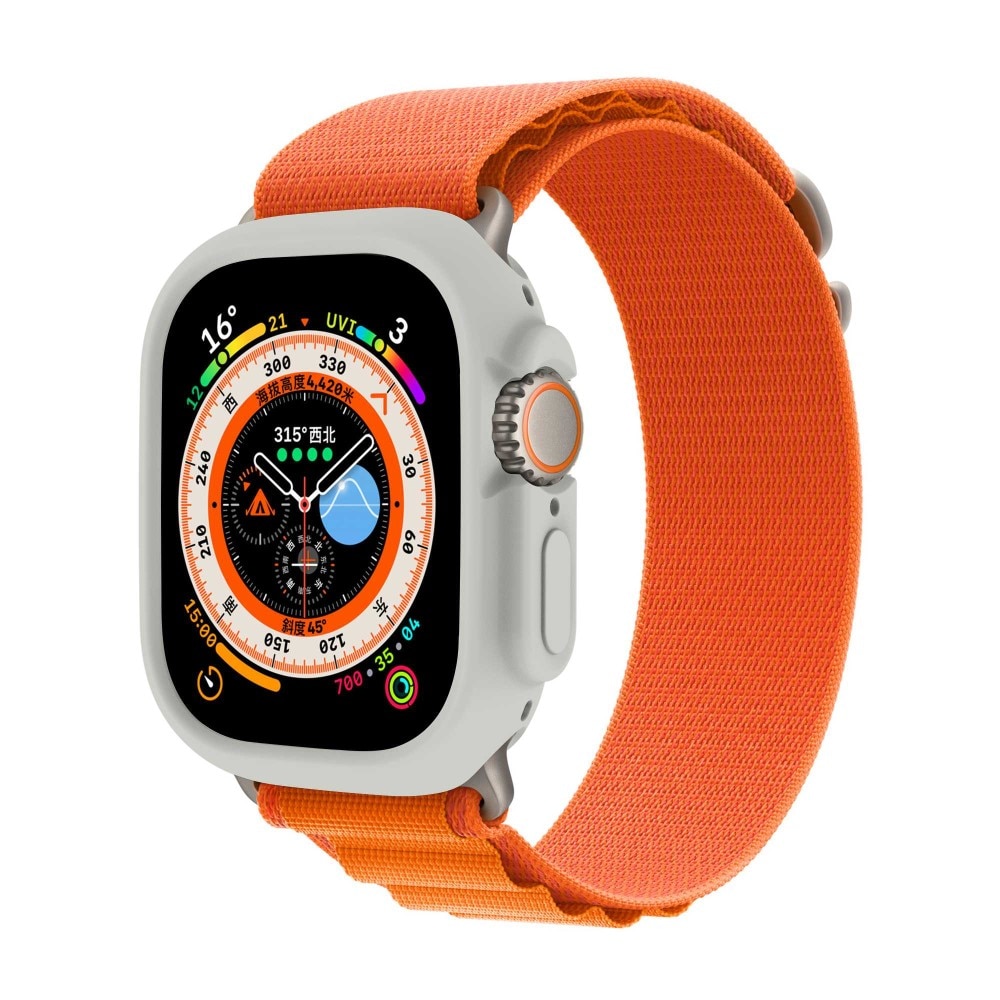 TPU Hülle Apple Watch Ultra 49mm 1st Gen grau