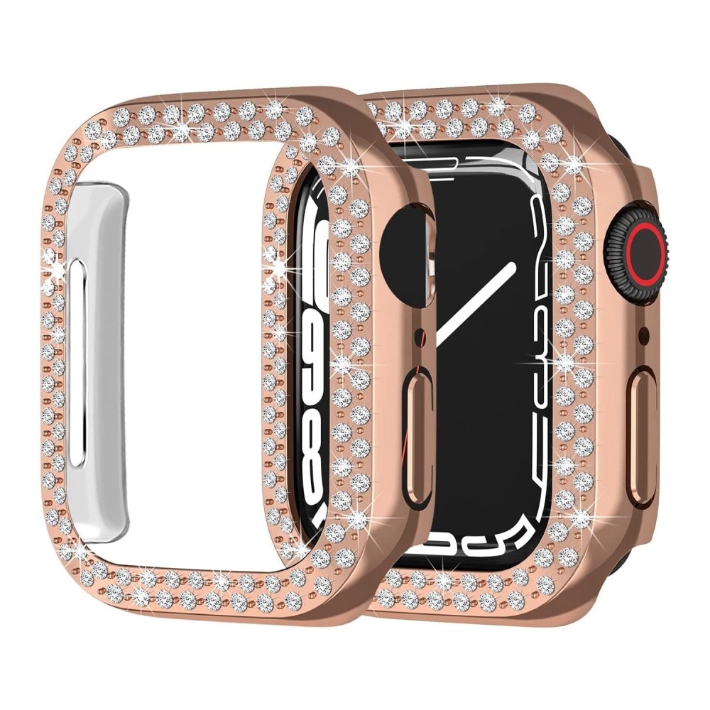 Apple Watch 44mm Rhinestone Hardcover roségold