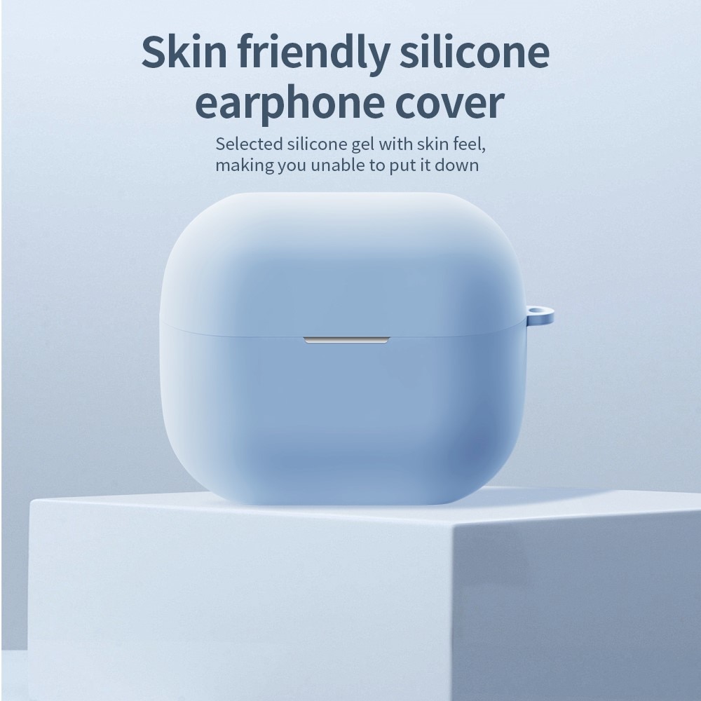 Samsung Galaxy Buds 3 Silikonhülle mit Karabiner-Ring schwarz