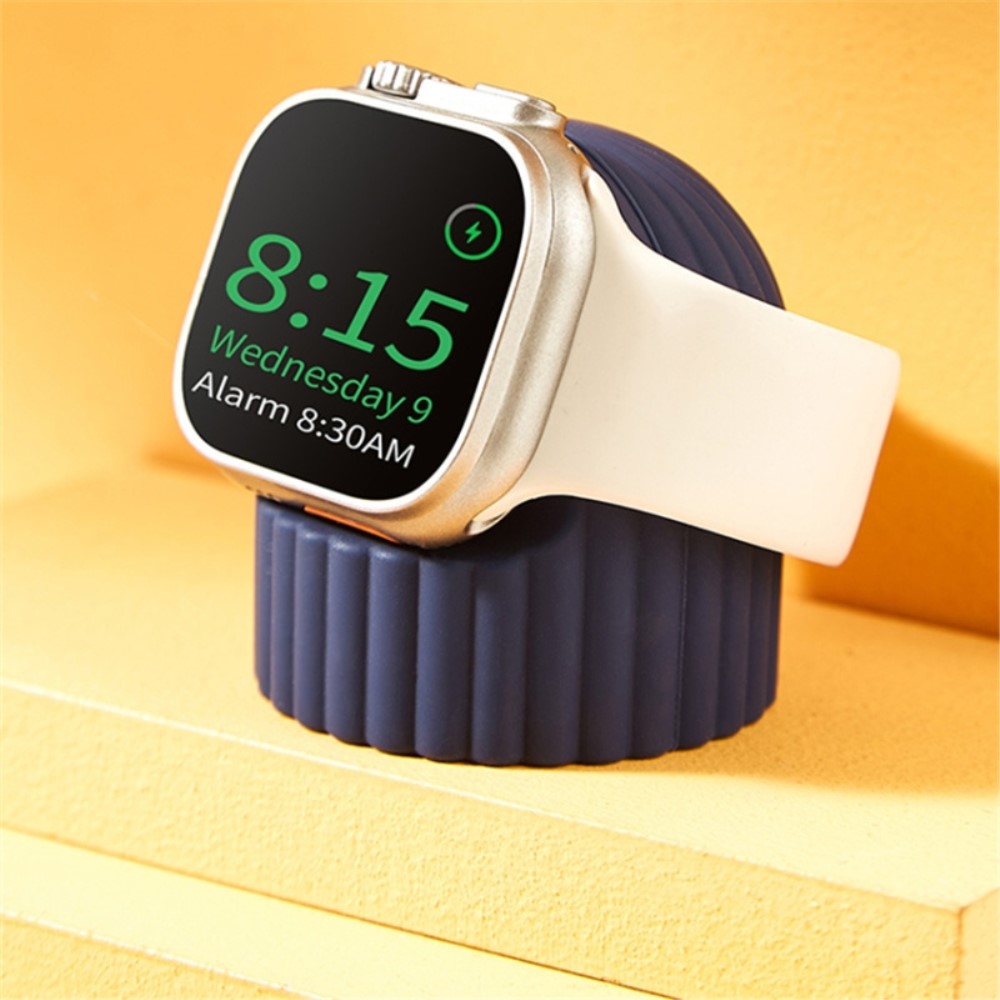 Apple Watch Geriffeltes Ladestand schwarz