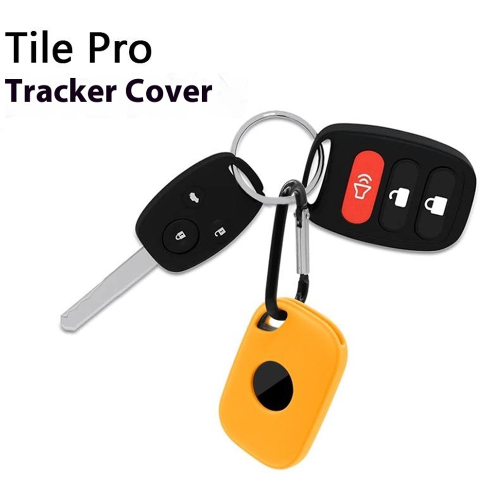 Tile Pro (2024) Silicone Keychain Case schwarz