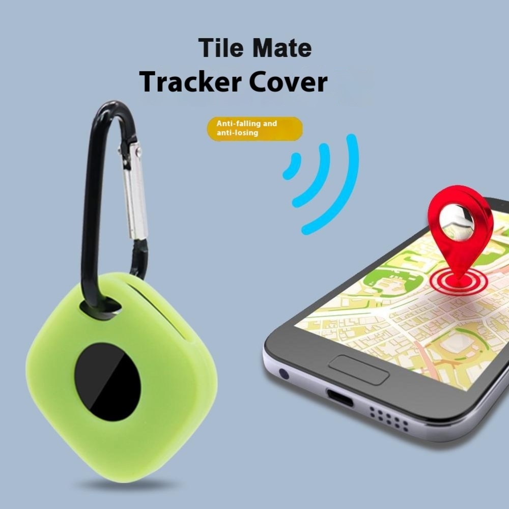 Tile Mate (2024) Silicone Keychain Case schwarz