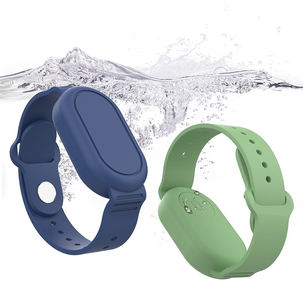 Samsung Galaxy SmartTag 2 Wasserdichtes Silikonband blau