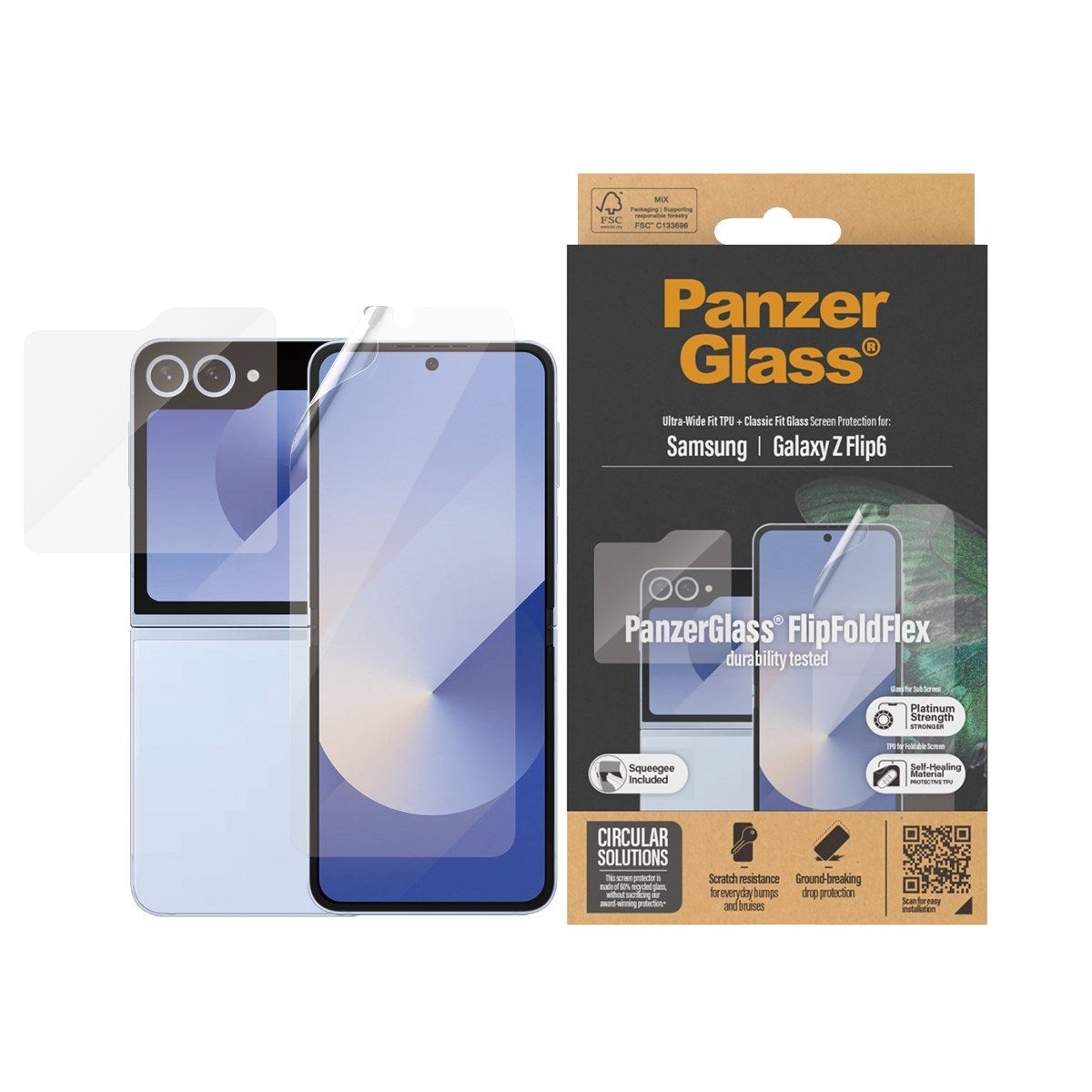 Samsung Galaxy Flip 6 Screen Protector (Inner & outer)