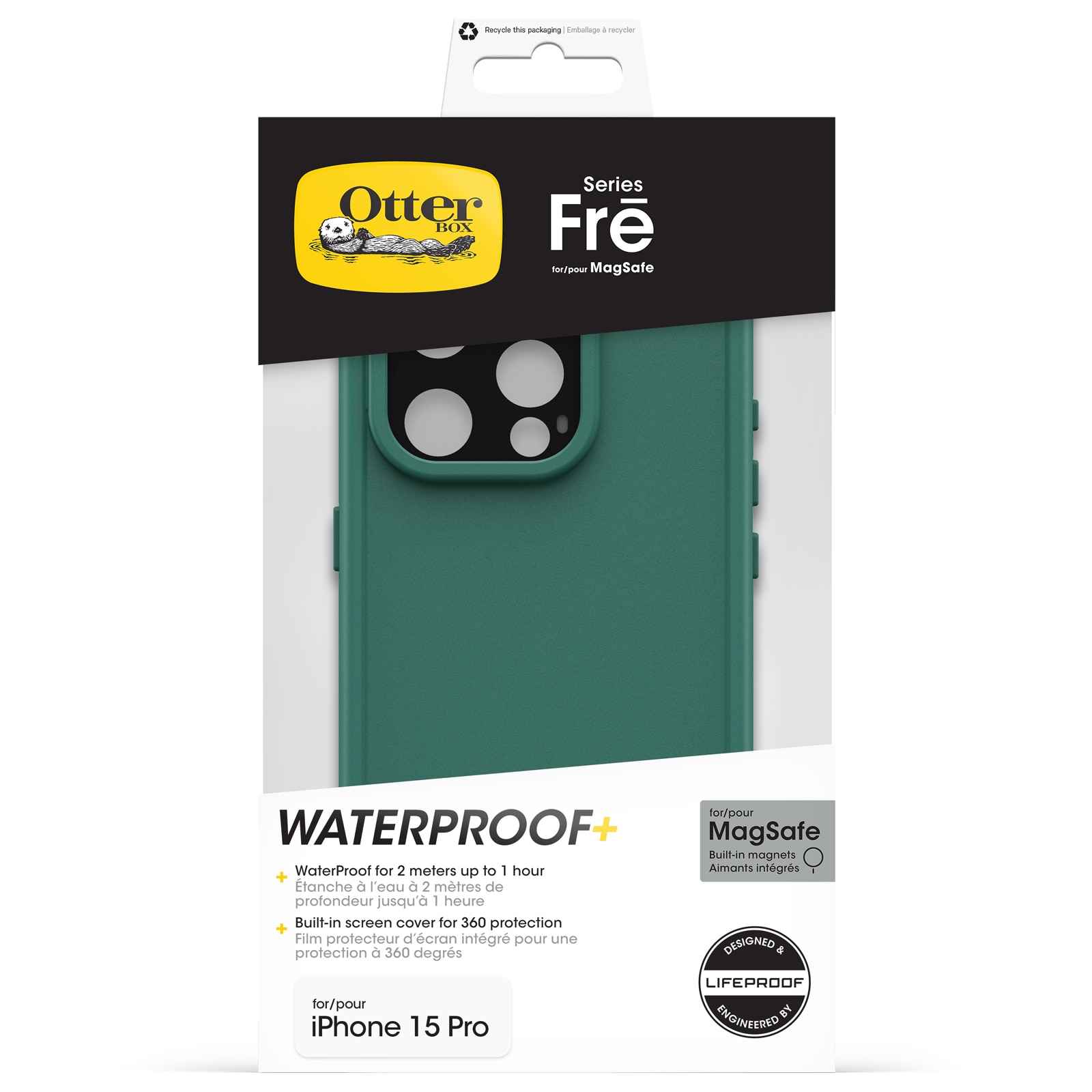 FRE MagSafe Hülle iPhone 15 Pro Green