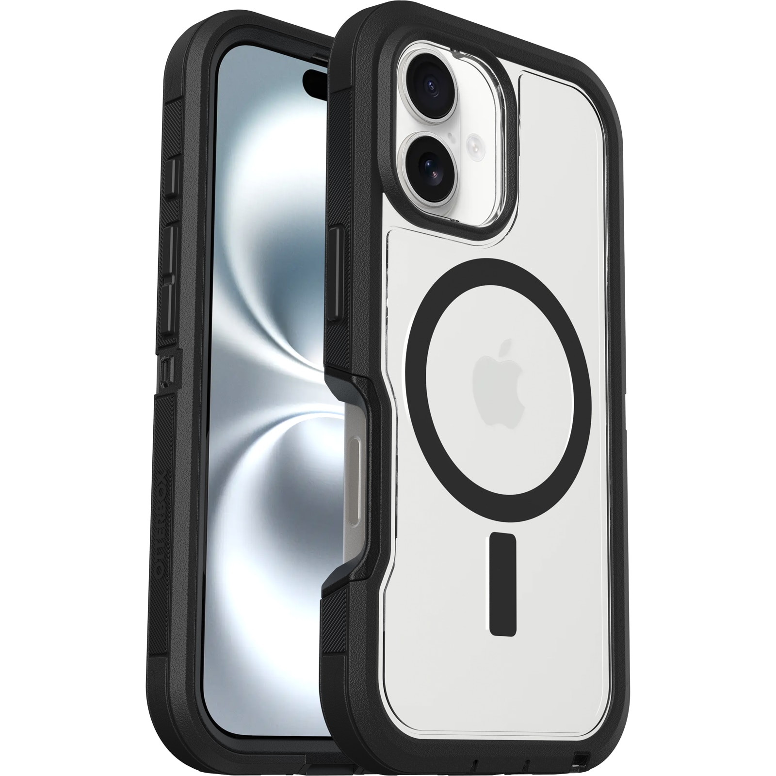 Defender XT Hülle iPhone 16 Clear/Black