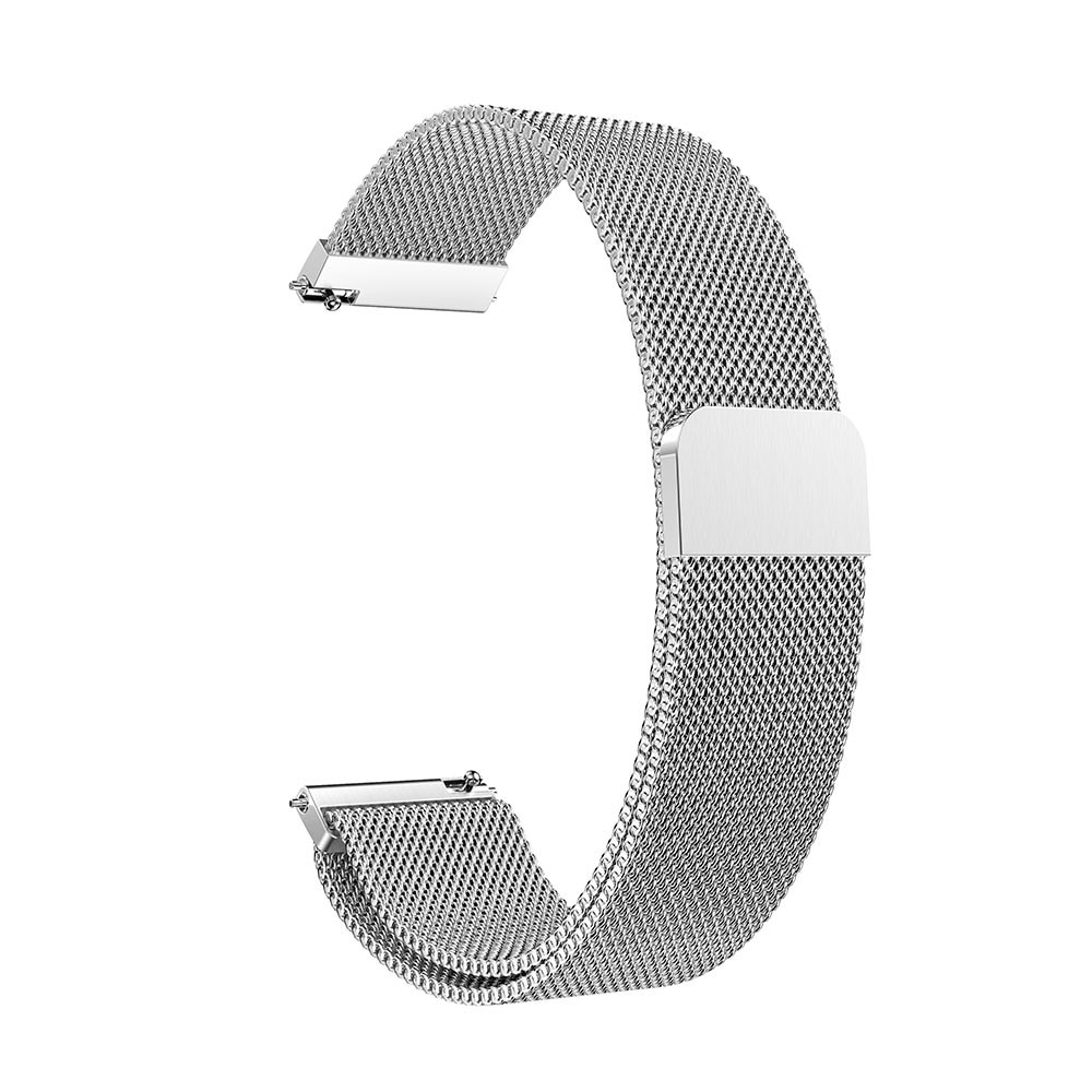 Withings ScanWatch Nova Milanaise-Armband silber