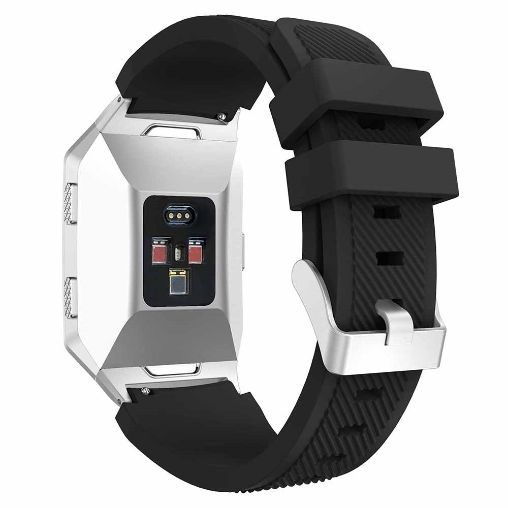 Fitbit Ionic Armband aus Silikon Schwarz