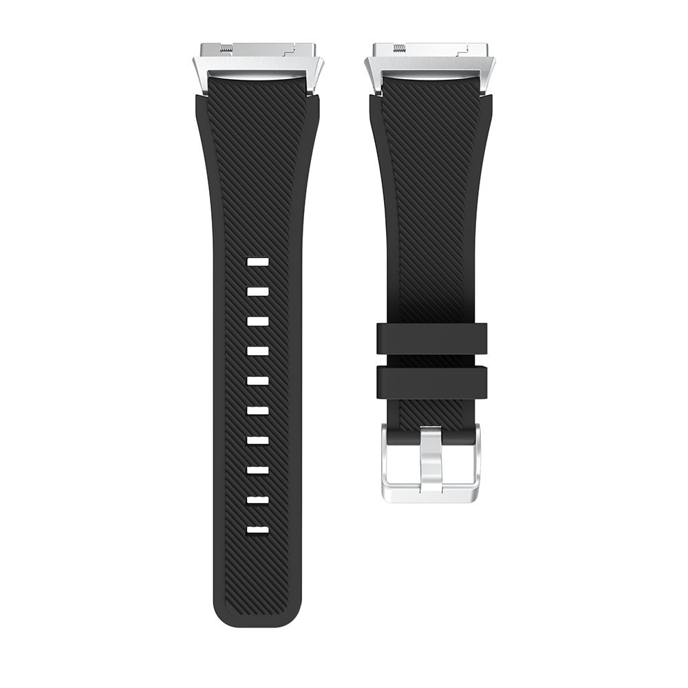 Fitbit Ionic Armband aus Silikon, schwarz