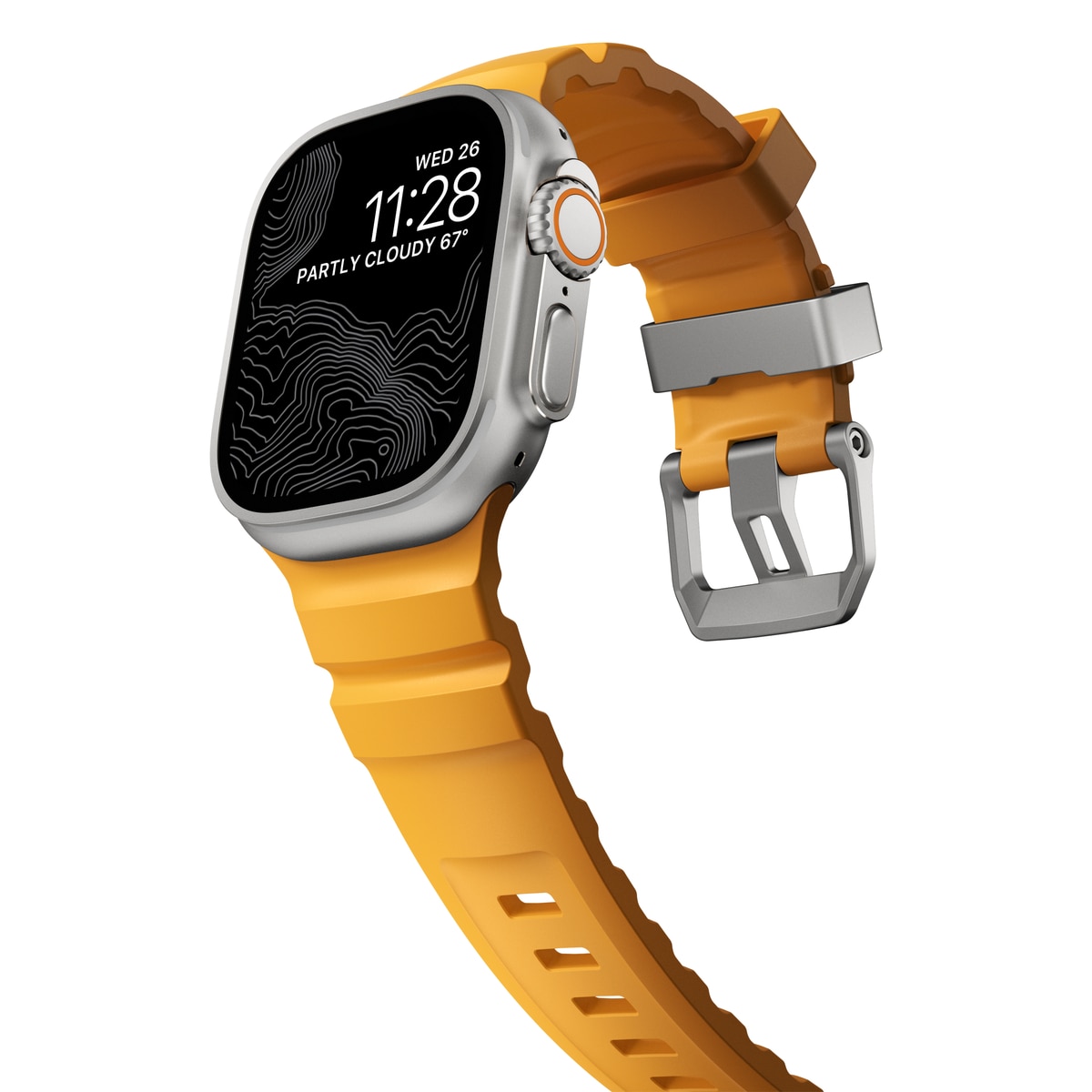 Apple Watch Series 7 45mm Rocky Point Band Sol (Natural Hardware)