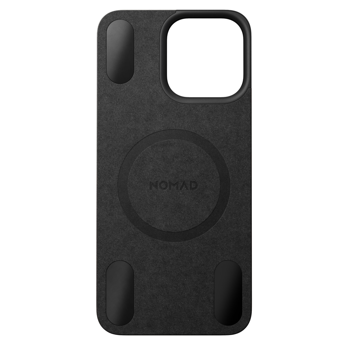 iPhone 15 Pro Max Magnetic Leather Back Black