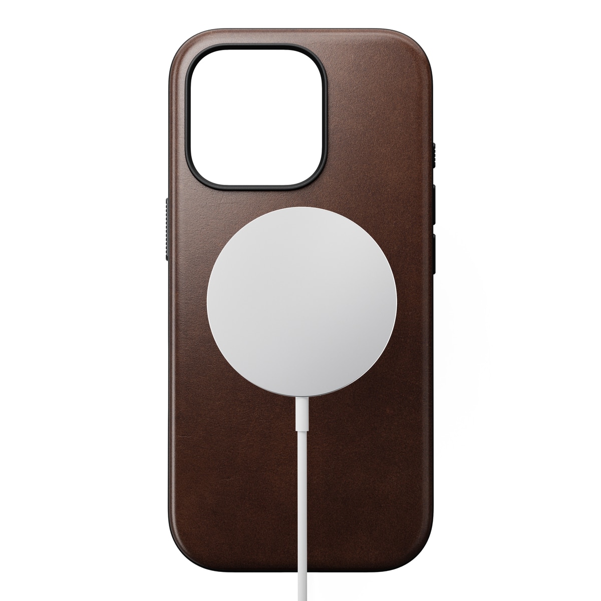 iPhone 16 Pro Modern Case Horween Leather MagSafe Rustic Brown