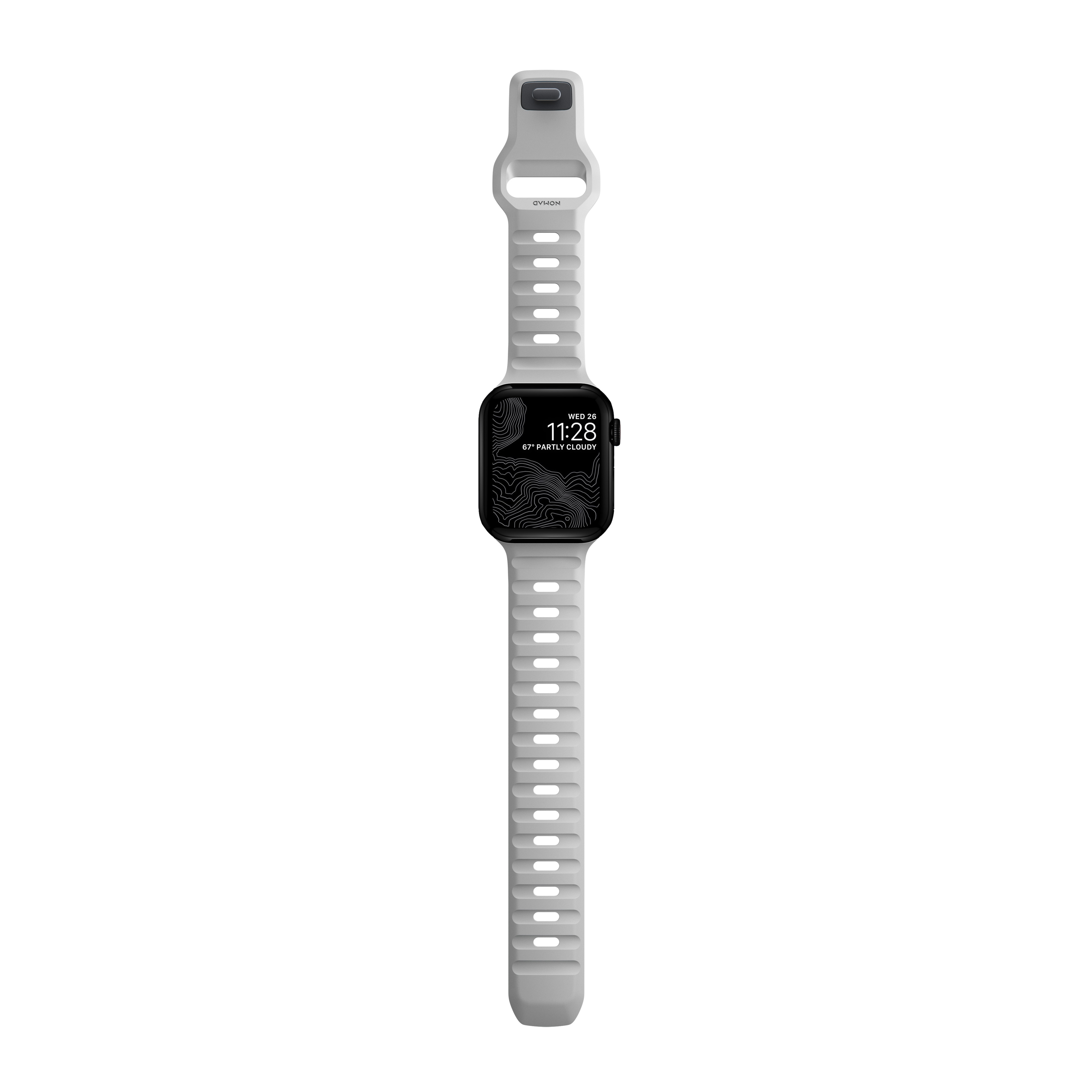 Apple Watch Series 10 42mm Sport Band Lunar Gray