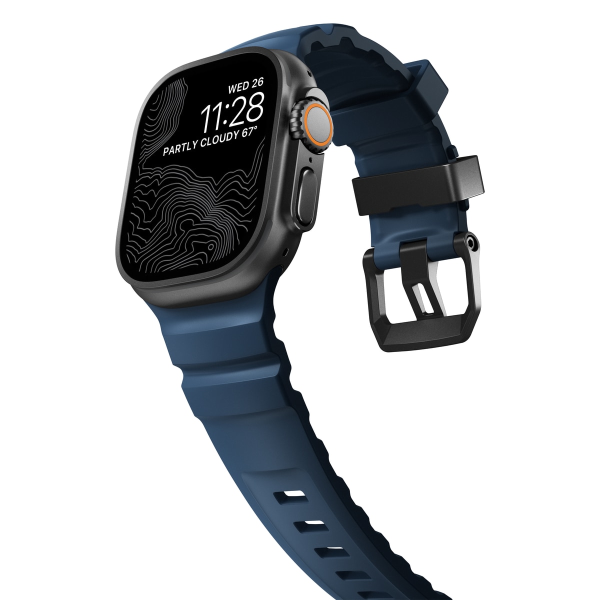 Apple Watch Series 1-3 42mm Rocky Point Band Atlantic (Black Hardware)