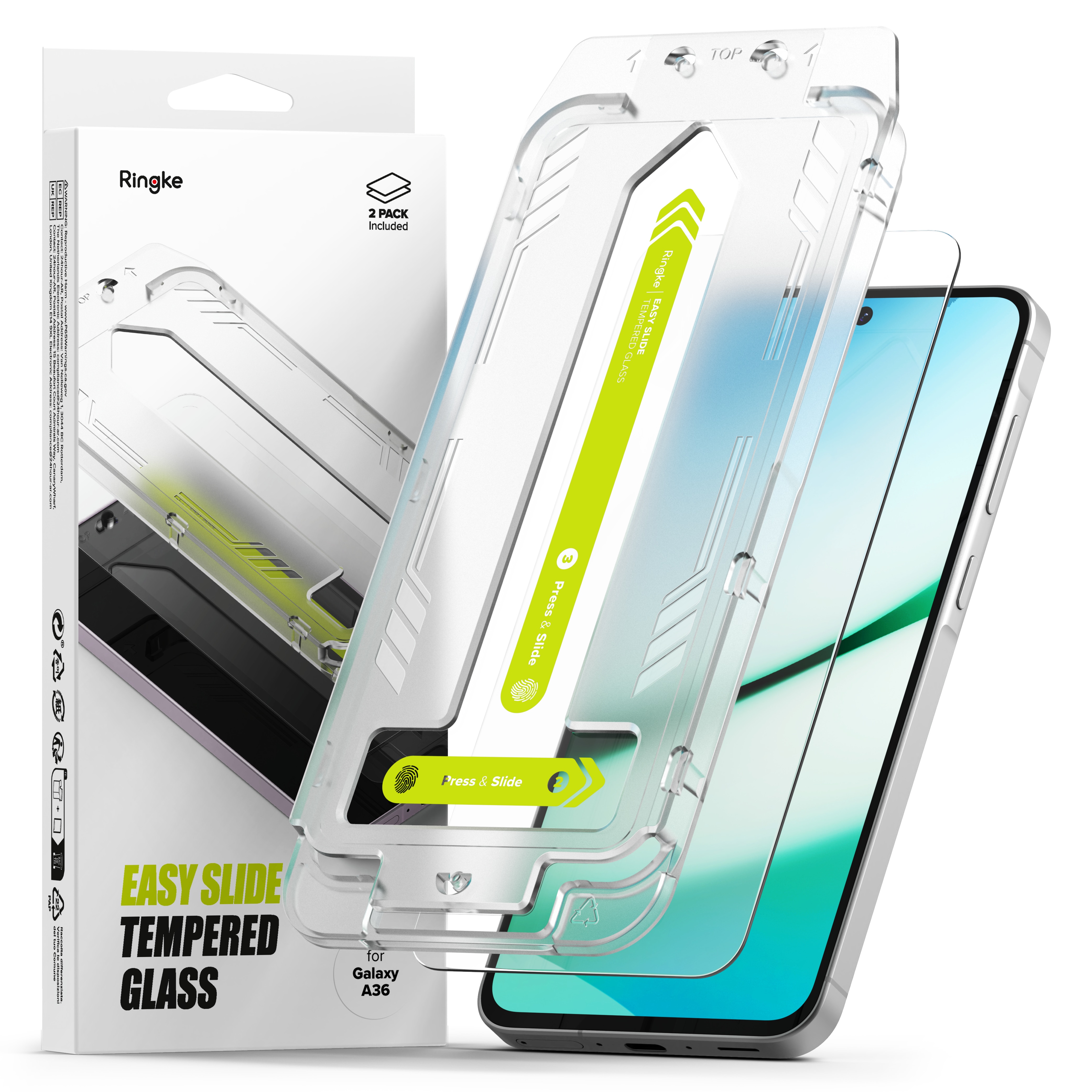 Easy Slide Glass (2 Stück) Samsung Galaxy A36