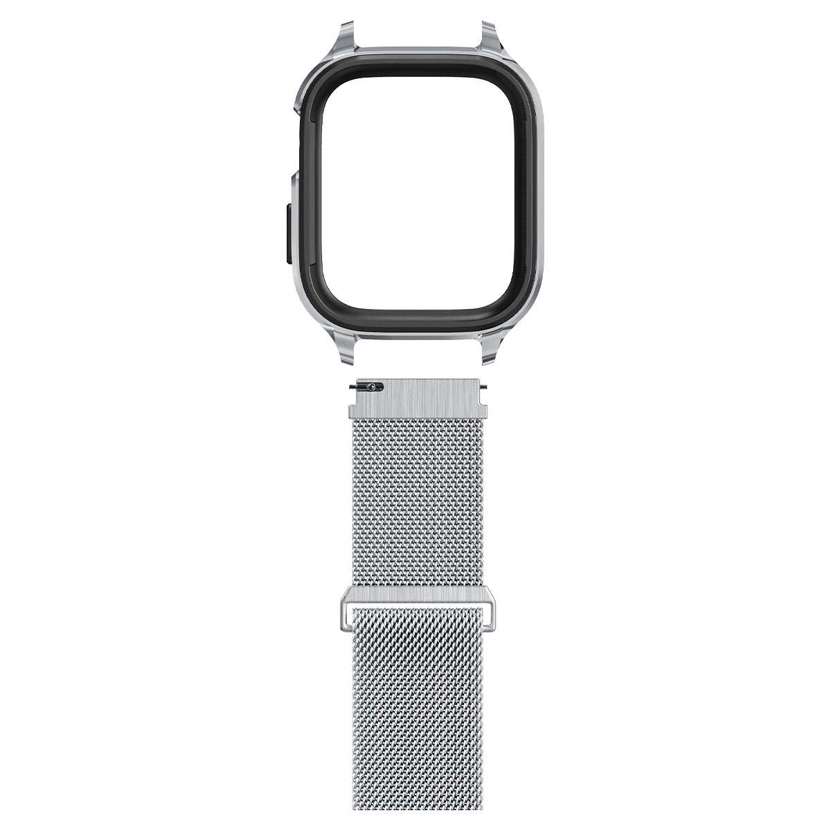 Case Metal Fit Pro Apple Watch 45mm Series 8 Silver