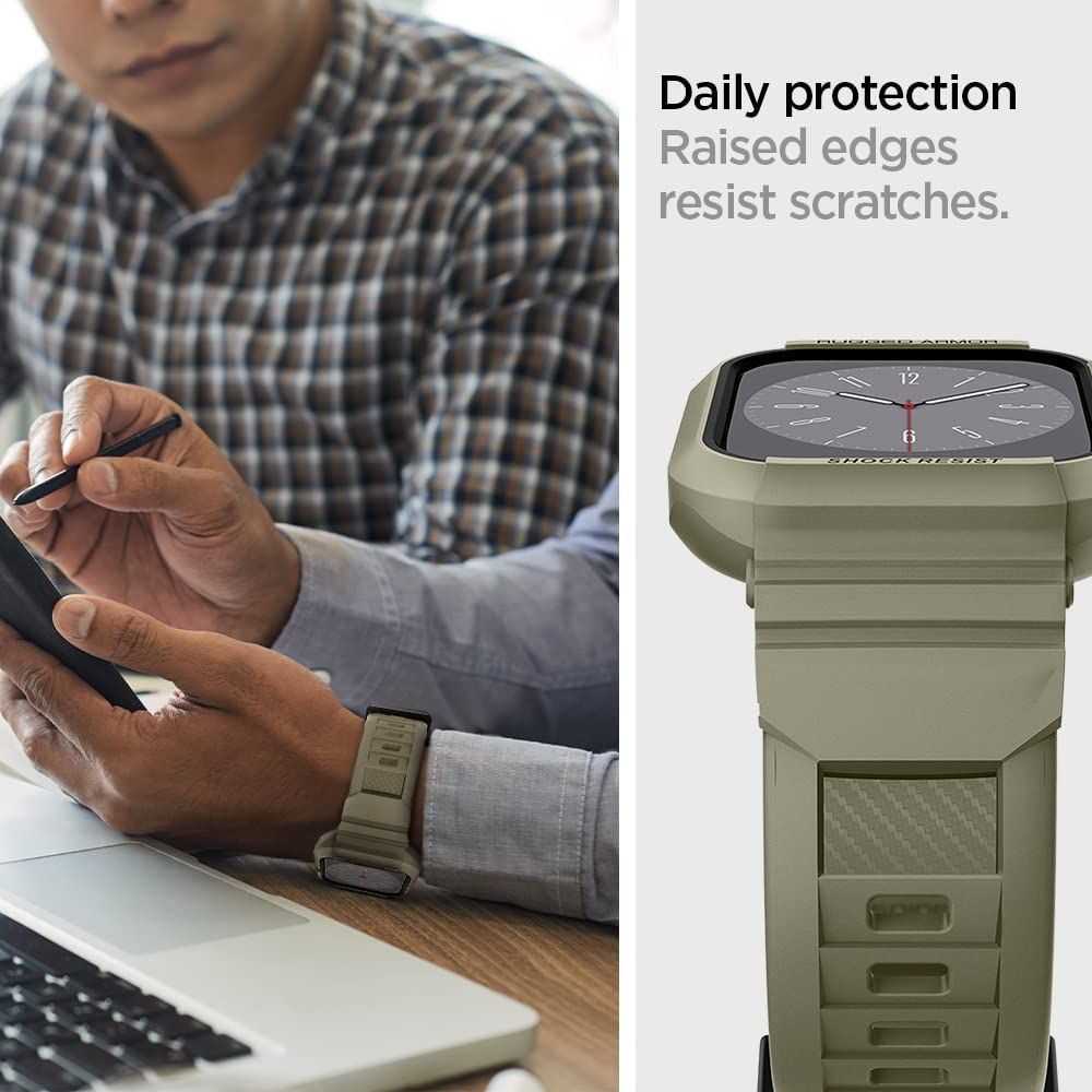 Case Rugged Armor Pro Apple Watch 45mm Series 9 Vintage Khaki