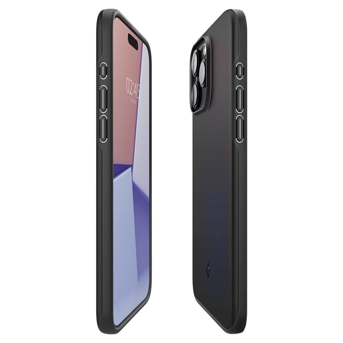 Case Thin Fit iPhone 15 Pro Max Black