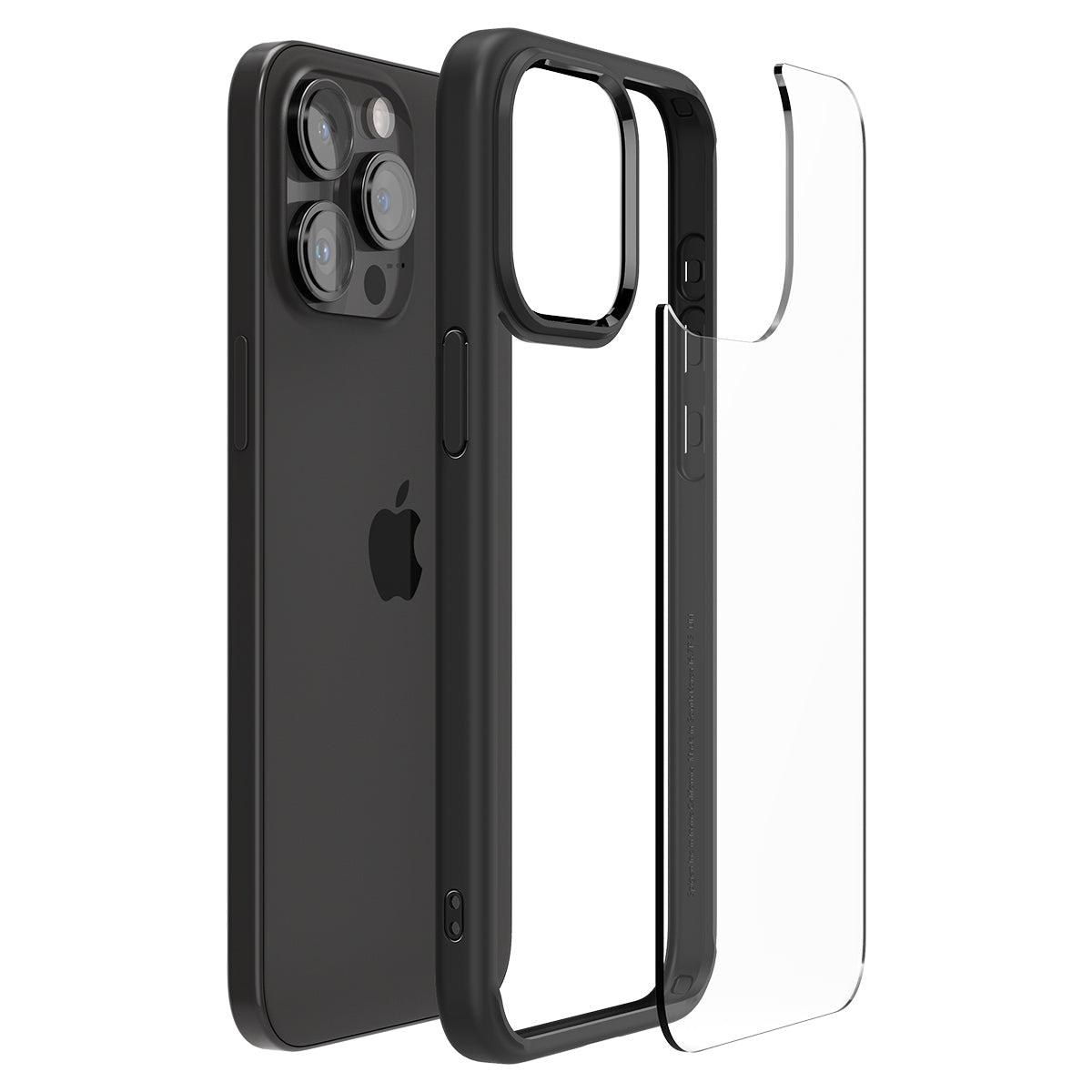 Case Ultra Hybrid iPhone 15 Pro Max Matte Black