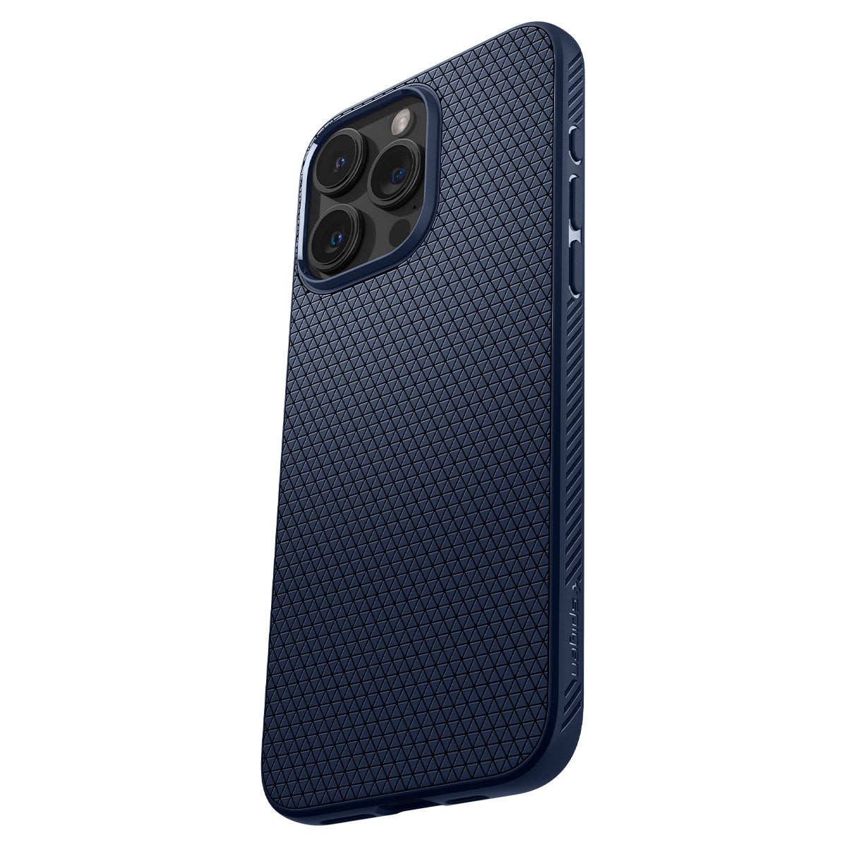 Case Liquid Air iPhone 15 Pro Navy Blue