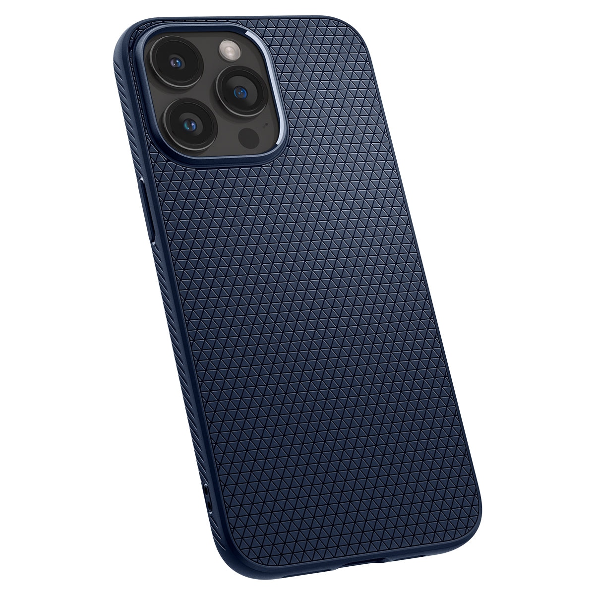 Case Liquid Air iPhone 15 Pro Navy Blue