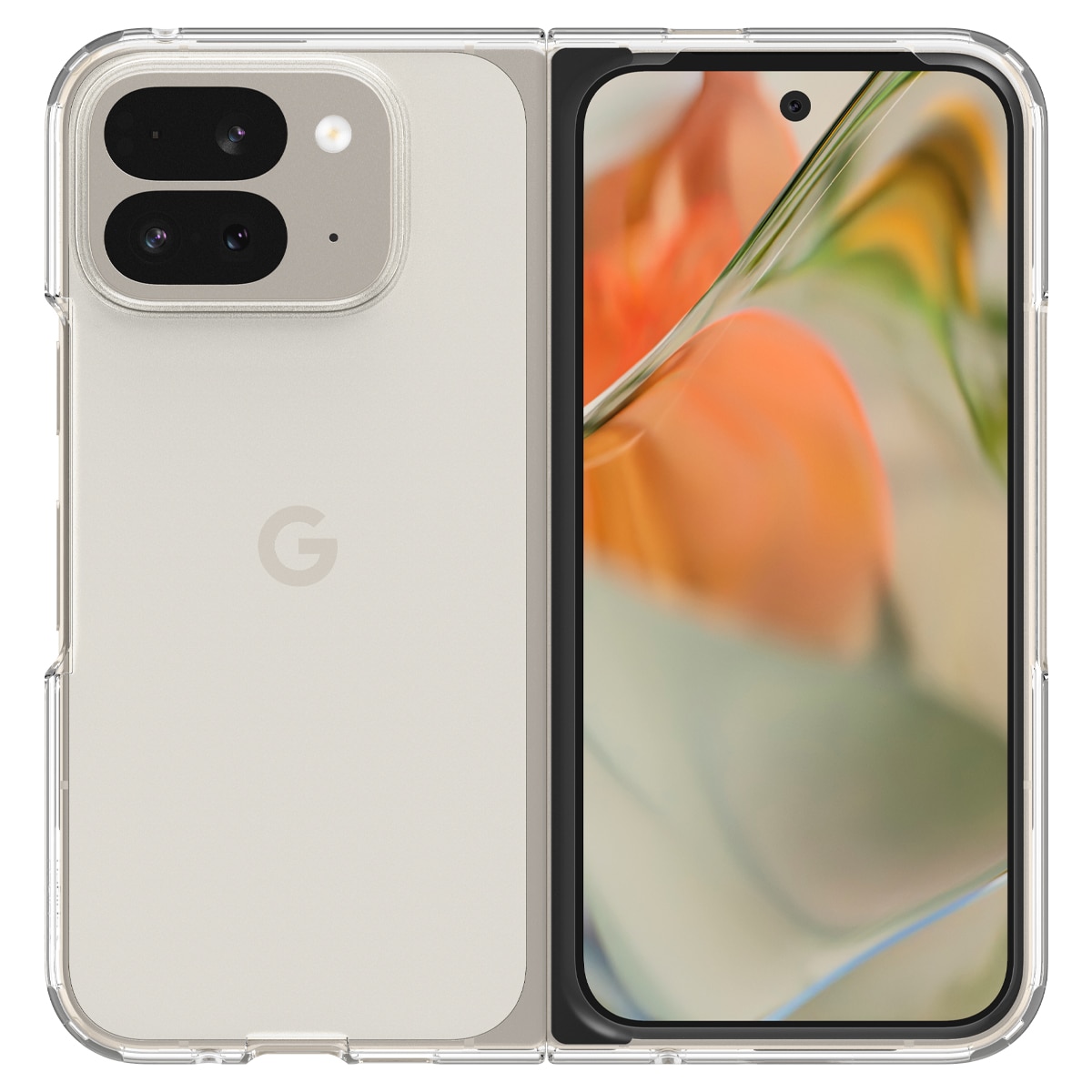 Case Ultra Hybrid Google Pixel 9 Pro Fold Crystal Clear