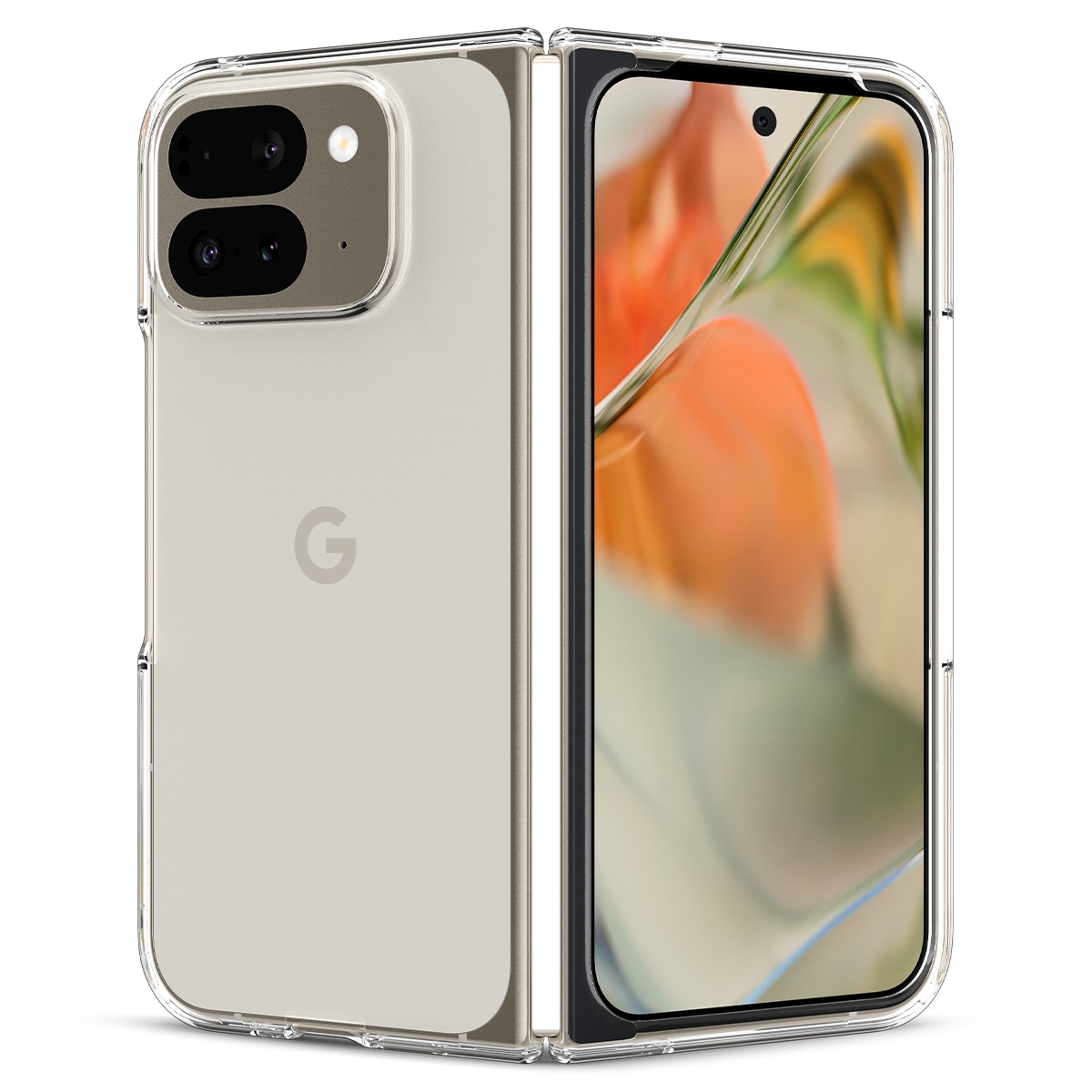 Case Ultra Hybrid Google Pixel 9 Pro Fold Crystal Clear